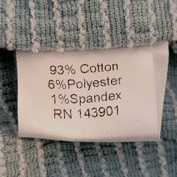 Coco & Carmen Green Textured Drawstring Stretch Leisure Pull-On Shorts Size M/S - Picture 5 of 6